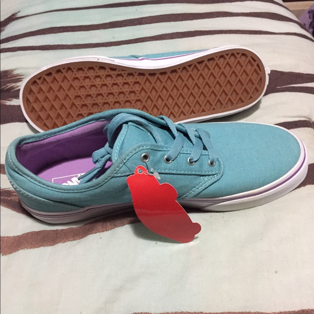 Turquoise Vans